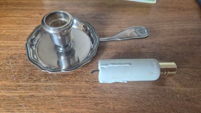 Christofle Gallia Silver plated Candlestick / Chamber stick