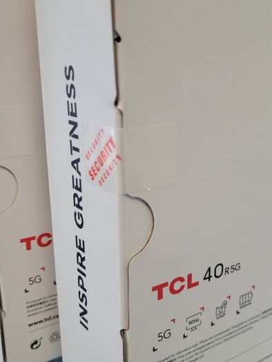 Brand new TCL40R 5G - 64GB 4GB Dual Sim Unlocked Starlight Black