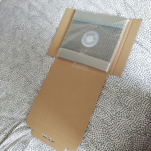 UP to 49% OFF! Professional 12" Inch Vinyl Record Mailers Strong PREMIUM Packaging - Cruciform Style Cardboard With Easy Fold and Click Seal - Multi Record Mailer & Stiffeners