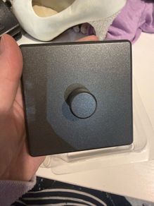 arlec dimmer switch 1 gang 2 way charcoal grey