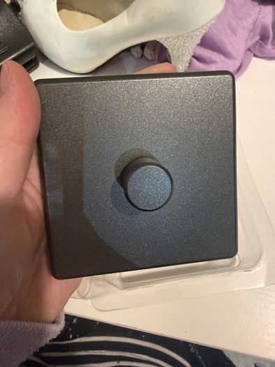 arlec dimmer switch 1 gang 2 way charcoal grey