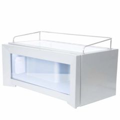 Red Bull Fridge Back Bar Silver Cooler Eco LED Illuminated Fridge Cooler