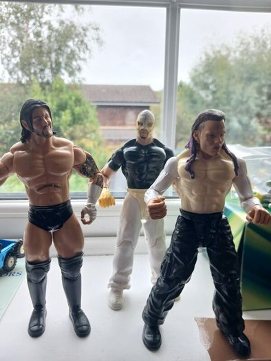 Rey Mysterio,  CM Punk, Jeff Hardy Bundle WWE WWF