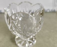 Waterford Crystal Giftware Footed Pot Pourri Bowl - Approx 3.7 INCHES Tall and 3 INCHES Diam