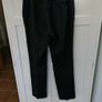 Ralph Lauren Black Linen Trousers size 12 Image 3