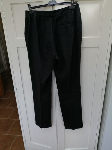 Ralph Lauren Black Linen Trousers size 12