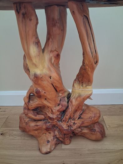 Bog oak table