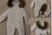 Waterproof hooded Pram Suit, all in one,