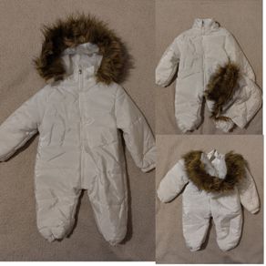 Waterproof hooded Pram Suit, all in one,