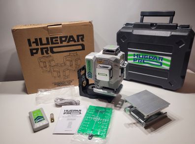 4D Trade rated PRO-series Huepar Laser Level self-leveling