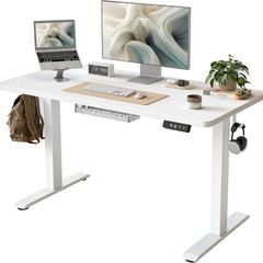 Electric Standing Desk and Chair