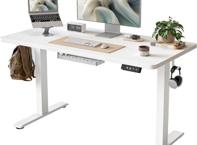 Electric Standing Desk and Chair