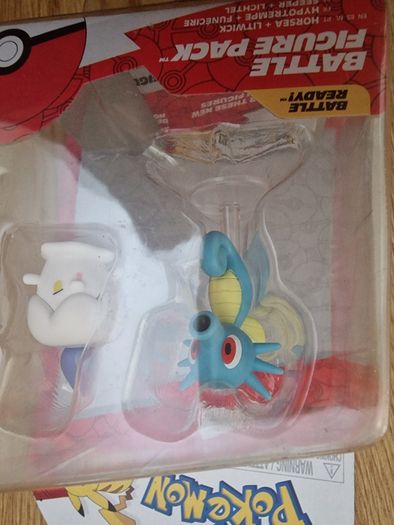 Pokemon Litwick and Horsea 5cm Battle Figures 2 Pack