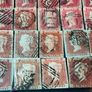 Great Britain 1841-1879 Queen Victoria 1d Penny red 46 stamps lot Image 5