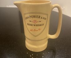 John Power small whiskey water jug