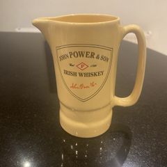 John Power small whiskey water jug