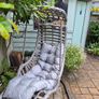 Outdoor Hanging Swing Chair with Cushion Image 3
