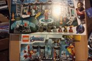 Lego 76125 and 76167 Iron Man Hall of Armour + Iron Man Armoury