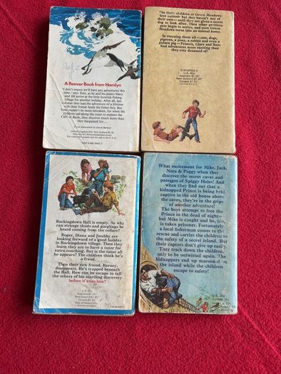 Gnid Blyton books