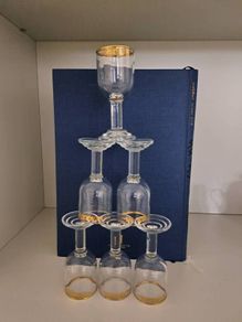 6 Unused Rare Carolans Irish Cream Liquer Shot Glasses