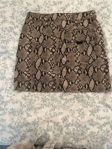 Fab Topshop Reptil Print Mini size 12