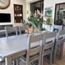 Dining table extendable & 8 chairs Image 4