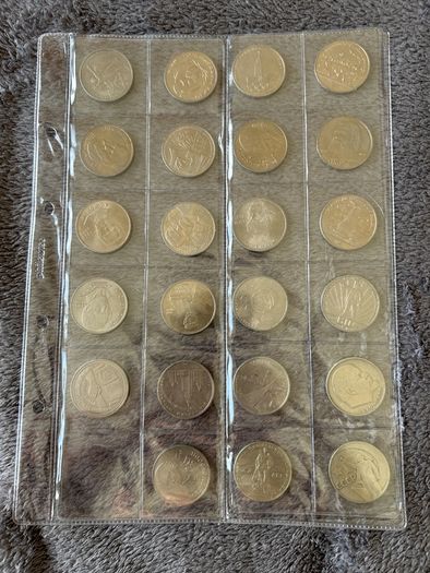 Lot of 23 Soviet Commemorative 1 Rouble Coins (USSR)  Circulated  Collector Set