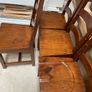 4 x Extremely Sturdy Wooden Kitchen Dining Chairs - Can Deliver Image 2