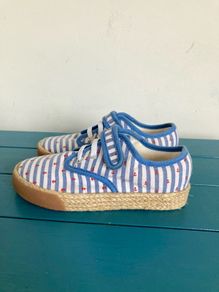M&S boys canvas espadrilles, uk 11