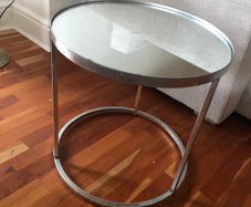Small mirror coffee table