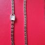 silver watch and matching bracelet Image 6