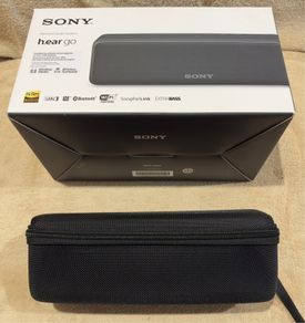 Sony SRS-HG1 Hi-Res Audio Portable Speaker.