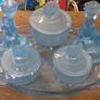 Art Deco Glass Set Image 4