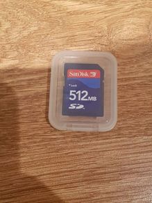 SanDisk - 512MB Secure Digital Memory Card