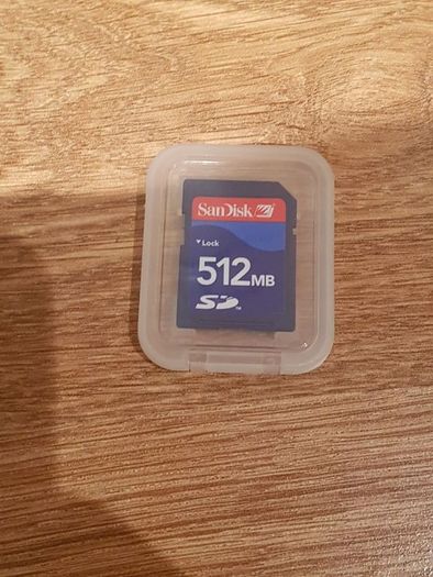 SanDisk - 512MB Secure Digital Memory Card
