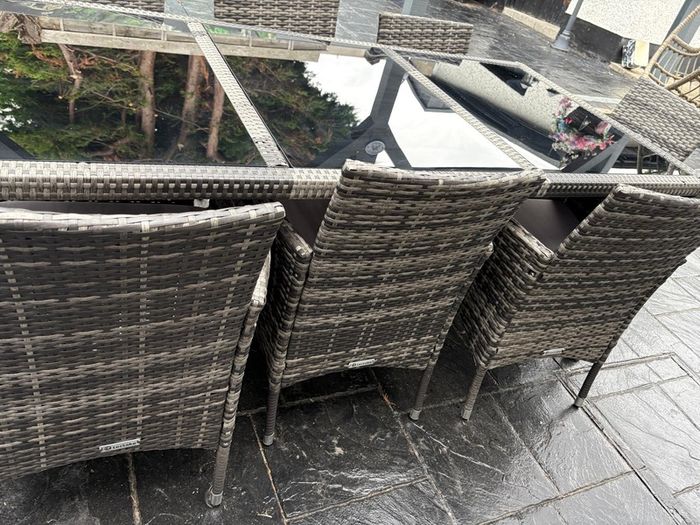 Rattan Garden Table and Chairs