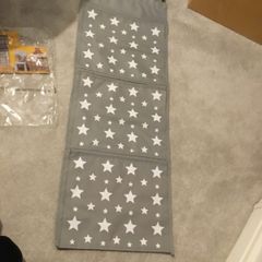 nursery hanging storage 1m x 36cm new