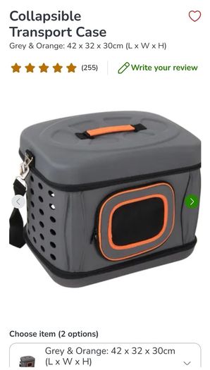 Collapsible cat carrier