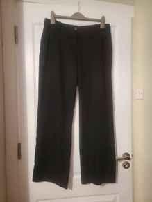 Black Wide Leg Trousers