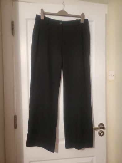 Black Wide Leg Trousers
