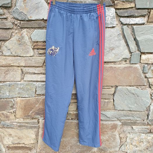 Adidas Munster rugby tracksuit bottoms size small