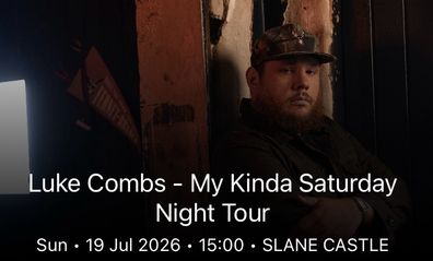 Luke Combs Ticket