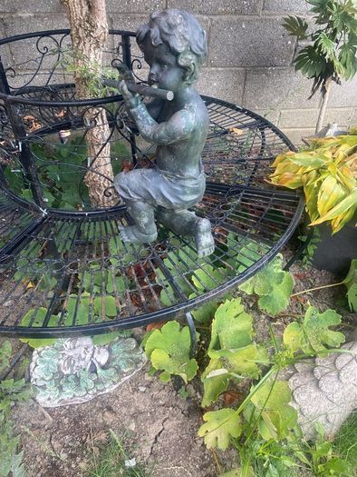 outdoor water feature