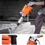 Demolition Jack Hammer Concrete Breaker 2200W Electric Hammer 2 Chisel Bits Image 3