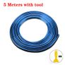 Universal Car Moulding Decoration Flexible Strips 5M Interior Auto Mouldings Car Cover Trim Dashboard Door Edgein Car-styling Image 2