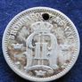 1885 EB Sweden 25 Ore Silver antique coin Image 2