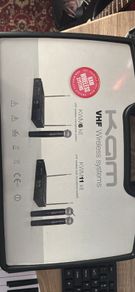 KAM KWM1 / KWM6 VHF Wireless Microphone System Dual Mic Kit