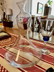 The Wine Buff Final Touch Glass 3-Phase Wine Aerator & Decanter Set - Pristine