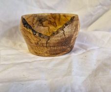 hand crafted natural edge bowl