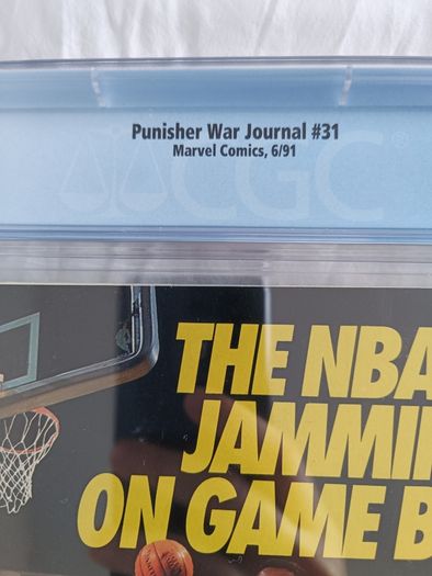 Punisher War Journal Issue 31 CGC 9.4 Certified Graded Comic Framed Marvel